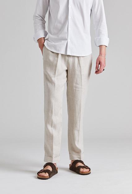 Cermino Linen Pants Beige
